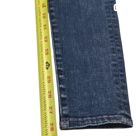 American Eagle Women's Super-Stretch Medium Wash Hi Rise Jegging sz 4 - Picture 15 of 16